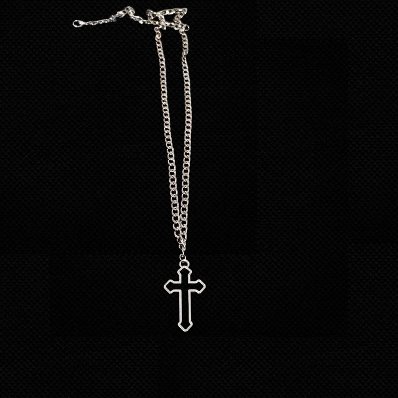 Hollow Cross Necklace